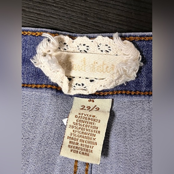 Altar’d State Denim Jeans High Rise Flare Sz 29 - Picture 6 of 8